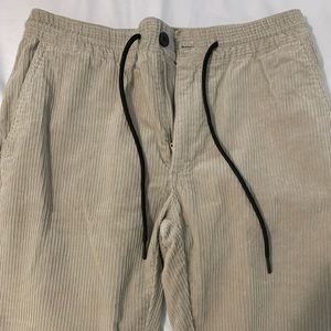 Topman drawstring with button corduroy pants 32x32 (skinny fit)
